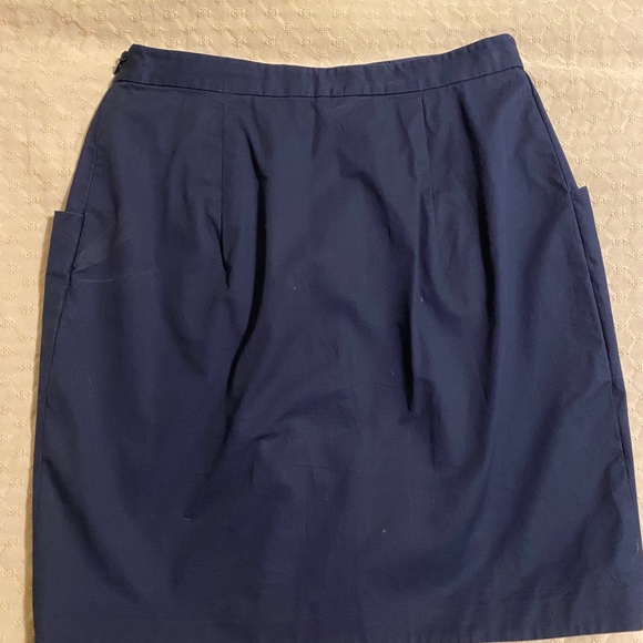 Philip Lim Navy skirt size 4 - Picture 2 of 3